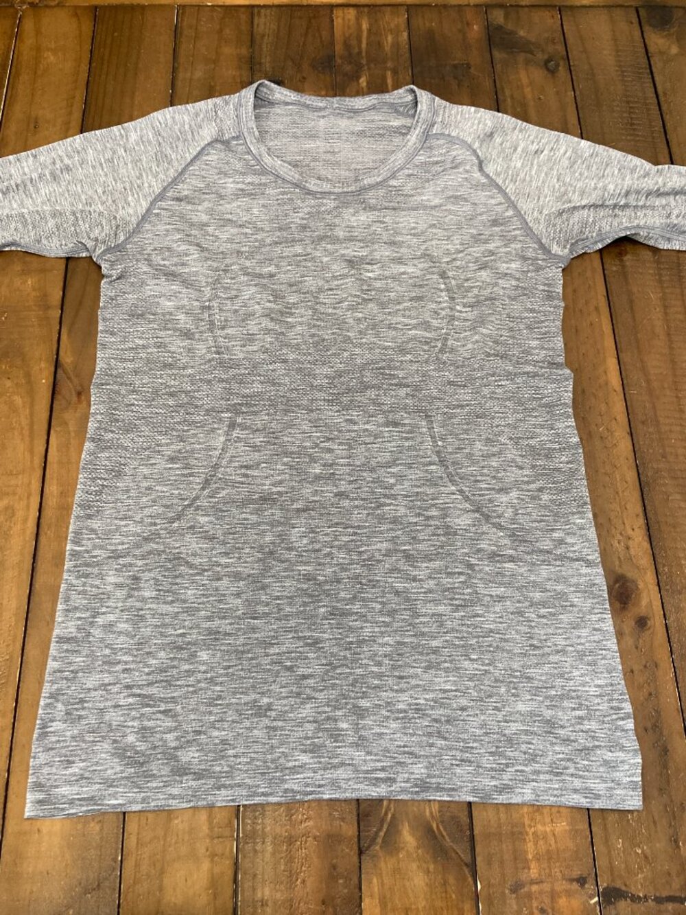 Lululemon Swiftly Tech LS 1.0 Slate White Gray 12
